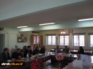 حضور جناب آقای دکتر ساکی معاونت محترم آموزش و تحصیلات تکمیلی سازمان مرکزی دانشگاه فرهنگیان در پردیس شهید رجایی فارس .