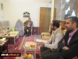 تجدید میثاق با آرمانهای شهدا - دیدار با خانواده شهید عباس بنائیون