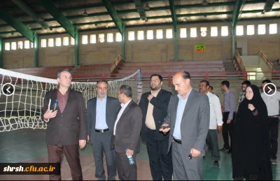 بازدید دکتر مهر محمدی ریاست محترم دانشگاه  و هیات رئیسه دانشگاه فرهنگیان فارس از مرکز آموزش عالی شهید مطهری