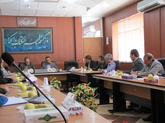 جلسه کمیته کارورزی دانشگاه فرهنگیان فارس