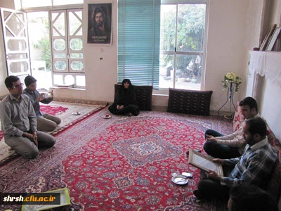 دیدار جمعی از دانشجویان و اساتید پردیس شهید رجایی فارس با خانواده های دانشجو معلمان شهید