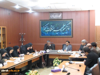 نشست خبری دکتر فرشید قاسمی سرپرست پردیس شهید رجایی فارس با اصحاب رسانه در ارتباط با جشنواره فیلم رشد