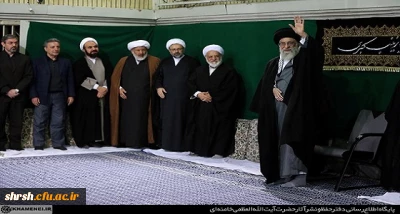عزاداری هیأت های دانشجویی در حضور رهبر انقلاب