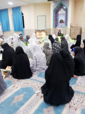 برگزاری محفل هفتگی قرآن کریم