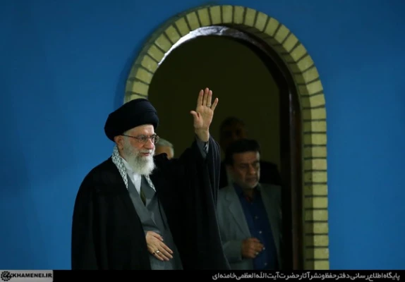 دیدار مردم قم با رهبر انقلاب