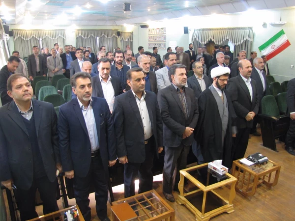 تودیع و معارفه رئیس سابق و رئیس جدید پردیس شهید رجایی فارس