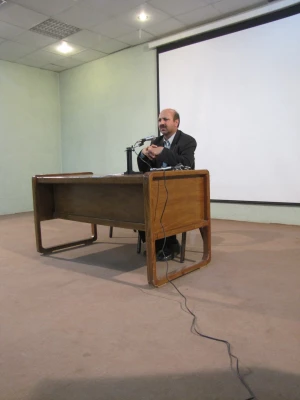 تودیع و معارفه رئیس سابق و رئیس جدید پردیس شهید رجایی فارس