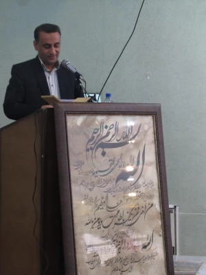 تودیع و معارفه رئیس سابق و رئیس جدید پردیس شهید رجایی فارس