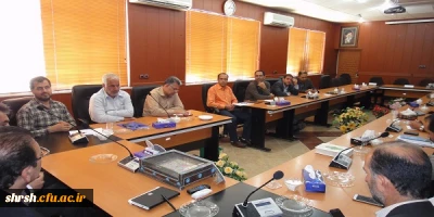 جلسه تودیع و معارفه معاون آموزشی جدید و قدیم پردیس شهید رجایی فارس