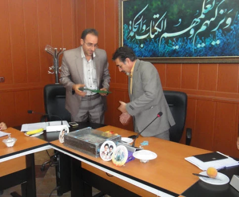 انتصاب آقای سالار نجفی به سمت معاونت توسعه منابع و اموراداری مالی پردیس شهید رجایی فارس 3