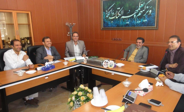 انتصاب آقای سالار نجفی به سمت معاونت توسعه منابع و اموراداری مالی پردیس شهید رجایی فارس 7