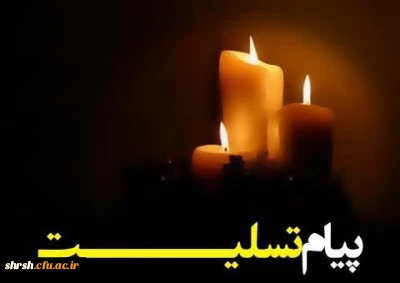 پیام تسلیت در پی شهادت مدافع حرم، برادر جناب آقای مسلم فاطمیان