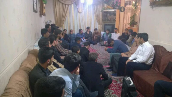 دیدار جمعی از دانشجویان پردیس شهید رجایی با خانواده شهید محمد رضا شعله 4