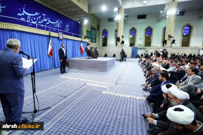 هزاران نفر از معلمان، فرهنگیان و دانشجویان دانشگاه فرهنگیان سراسر کشور با حضرت آیت الله خامنه ای دیدار کردند