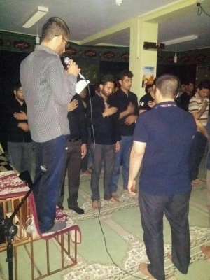 گزارش تصویری مراسم هیئت متوسلین به چهارده معصوم مرکز شهید بهشتی اقلید محرم 95 5