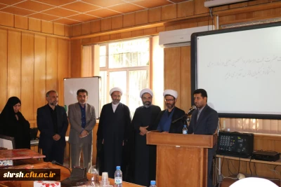 گزارش تصویری از مراسم تودیع و معارفه مسئول نهاد رهبری دانشگاه فرهنگیان فارس