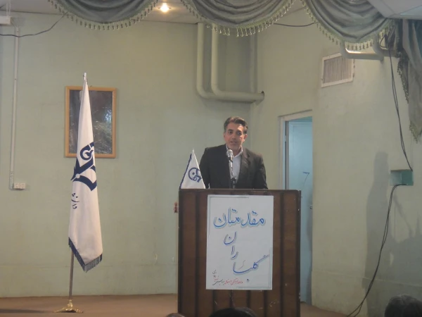 حضور دکتر عباس قنبری معاونت محترم دانشجویی دانشگاه فرهنگیان در جمع صمیمی دانشجو معلمان پردیس شهید رجایی فارس 4