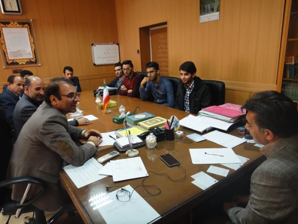 جلسه مسئولین دانشگاه با شورای مرکزی کانون تولیدات چندرسانه ای و افتتاح رادیو دانشجو 4