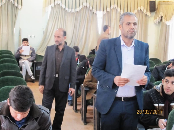 برگزاری آزمون طرح بینش مطهر 3