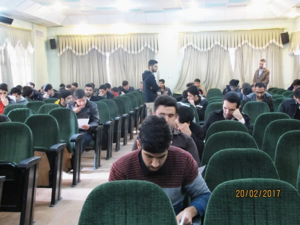 برگزاری آزمون طرح بینش مطهر 6