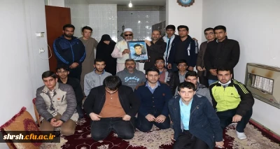 دیدار دانشجویان و مسئولین فرهنگی پردیس شهید رجایی  با خانواده شهید مدافع حرم
شهید محمد زمان عطایی