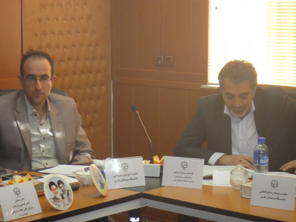 برگزاری شورای مالی اداری و دانشجویی در پردیس شهید رجایی 4