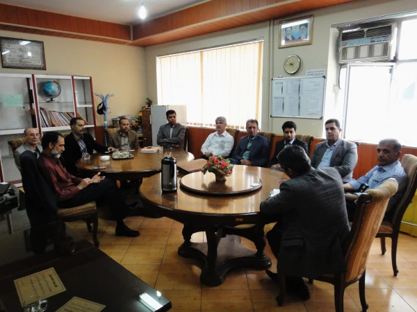 بازدید هیات نظارت وزارت علوم از پردیس شهید رجایی فارس 7