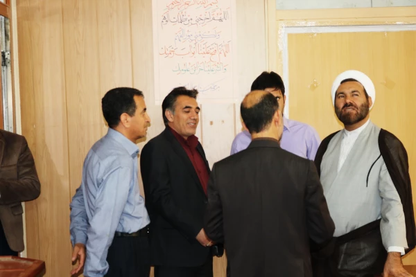 بازدید حجت الاسلام والمسلمین جناب آقای عابدی معاونت محترم دانشگاه فرهنگیان از پردیس شهید رجایی فارس 8