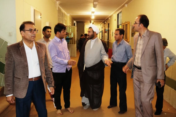 بازدید حجت الاسلام والمسلمین جناب آقای عابدی معاونت محترم دانشگاه فرهنگیان از پردیس شهید رجایی فارس 12