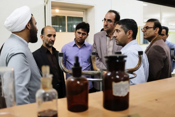 بازدید حجت الاسلام والمسلمین جناب آقای عابدی معاونت محترم دانشگاه فرهنگیان از پردیس شهید رجایی فارس 11