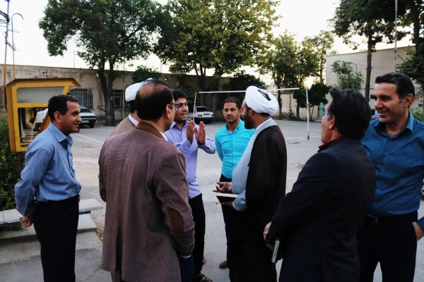 بازدید حجت الاسلام والمسلمین جناب آقای عابدی معاونت محترم دانشگاه فرهنگیان از پردیس شهید رجایی فارس 9