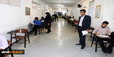 بازدید از برگزاری امتحانات در پردیس شهید رجایی