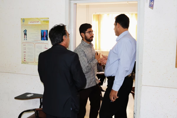 بازدید از برگزاری امتحانات در پردیس شهید  4