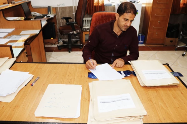 بازدید از برگزاری امتحانات در پردیس شهید  6