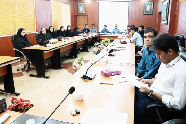 دیدار حجت الاسلام والمسلمین جناب آقای عابدی معاونت محترم دانشگاه فرهنگیان از تشکل های دانشجویی 4