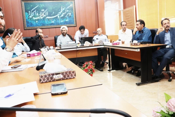 دیدار حجت الاسلام والمسلمین جناب آقای عابدی معاونت محترم دانشگاه فرهنگیان از تشکل های دانشجویی 7