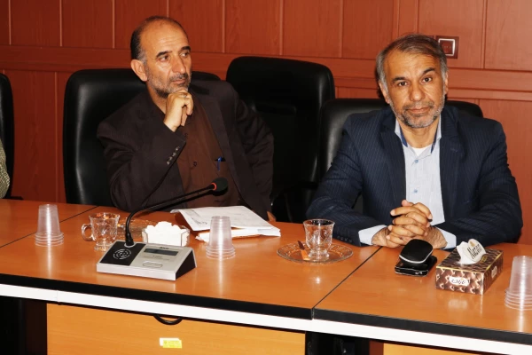 دیدار حجت الاسلام والمسلمین جناب آقای عابدی معاونت محترم دانشگاه فرهنگیان از تشکل های دانشجویی 8