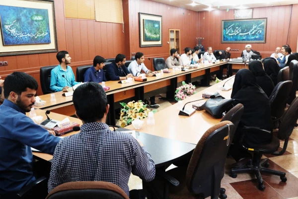 دیدار حجت الاسلام والمسلمین جناب آقای عابدی معاونت محترم دانشگاه فرهنگیان از تشکل های دانشجویی 10