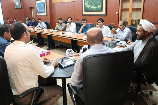 دیدار حجت الاسلام والمسلمین جناب آقای عابدی معاونت محترم دانشگاه فرهنگیان از تشکل های دانشجویی 5