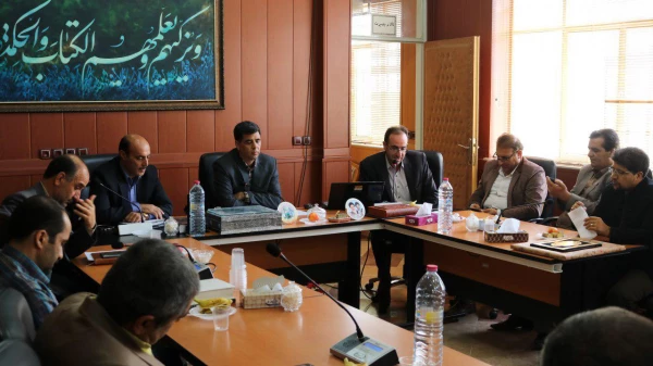 مراسم تودیعه جناب آقای سالار نجفی معاونت مالی اداری ومعارفه جناب آقای محمد جواد یوسفی 6