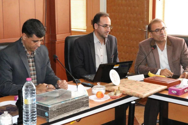 مراسم تودیعه جناب آقای سالار نجفی معاونت مالی اداری ومعارفه جناب آقای محمد جواد یوسفی 9