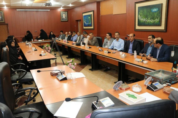 حضور معاونت محترم فرهنگی اجتماعی سازمان مرکزی در پردیس شهید رجایی فارس در جمع همکاران هیأت علمی و کارمندان 8