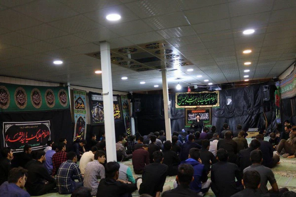 اولین جلسه هیئت محبین اهل بیت پردیس شهید رجایی با حضور پر شور دانشجویان 5