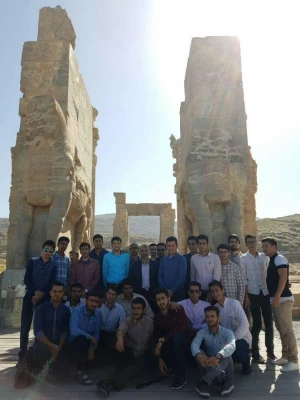 برنامه گردش علمی دانشجویان بسیجی به همراه استاد بسیجی 11