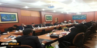 جلسه شورای فرهنگی اجتماعی  دانشگاه فرهنگیان فارس در پردیس شهید رجایی برگزار گردید