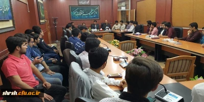 جلسه مسئولین کانون ها و تشکل های دانشجویی پردیس شهید رجایی فارس