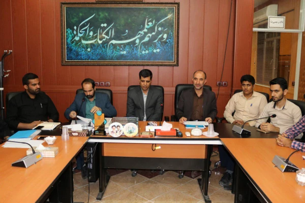 جلسه مسئولین کانون ها و تشکل های دانشجویی پردیس شهید رجایی فارس 3