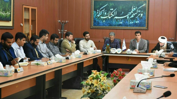 جلسه تودیع و معارفه بسیج دانشجویی دانشگاه فرهنگیان فارس در پردیس شهید برگزار شد 6