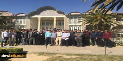 بازدید علمی و فرهنگی دانشجویان پردیس شهید رجایی فارس از مجموعه گردشگری باغ ارم شیراز