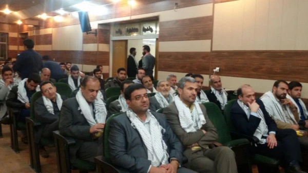 مراسم روز بسیج توسط بسیج اساتید دانشگاه فرهنگیان فارس در پردیس شهید رجایی برگزار گردید 4